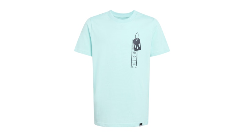 adidas Kids Fun Graphic T-Shirt Semi Flash Aqua - SS26 - JP