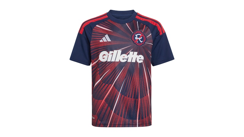 adidas Kids New England Revolution 26/27 Home Jersey Night Indigo