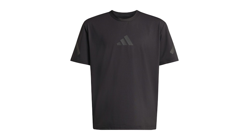 adidas Kids Z.N.E. Woven Travel Shorts Stretch T-Shirt Black/Black