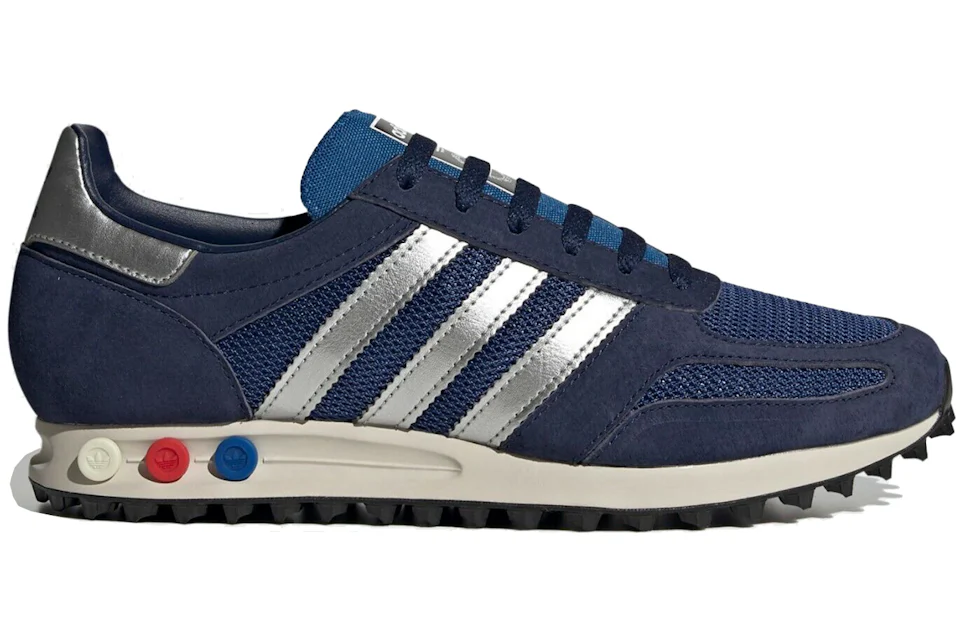 Adidas trainer pelle blu Clearance