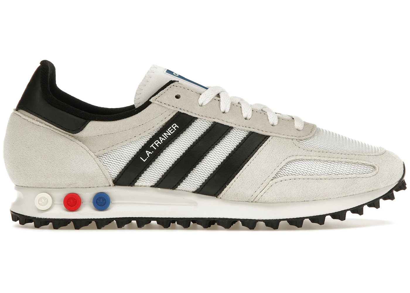 Adidas la trainer white leather Clearance