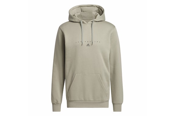 adidas La Graphic Hoodie Silver Pebble