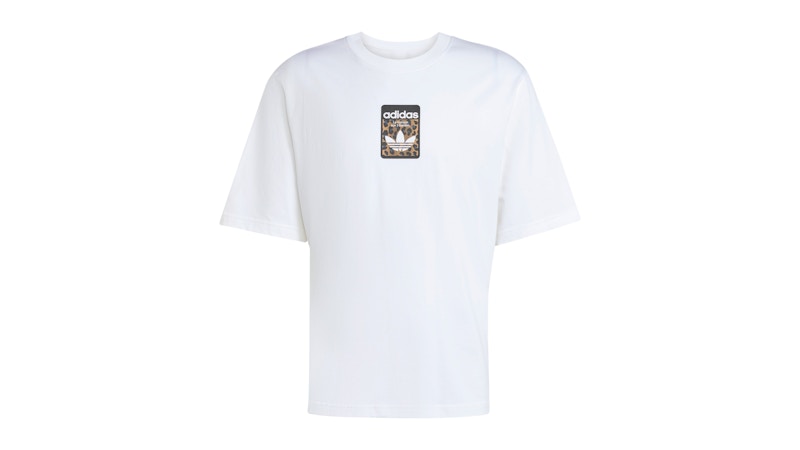 【ADIDAS ORIGINALS】Leo Oversized Tee オーバーサイズTシャツ ADIDAS Leo Oversized T-Shirt JV7569 - Shiekh