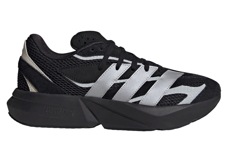 adidas Lightblaze Black Matte Silver Off White (Women's) - JR2401