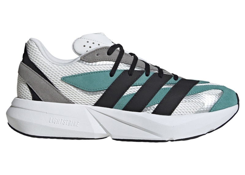 adidas Lightblaze Cloud White Core Black Powder Teal メンズ