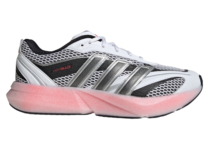 adidas Lightblaze Glow Cloud White Core Black Lucid Red