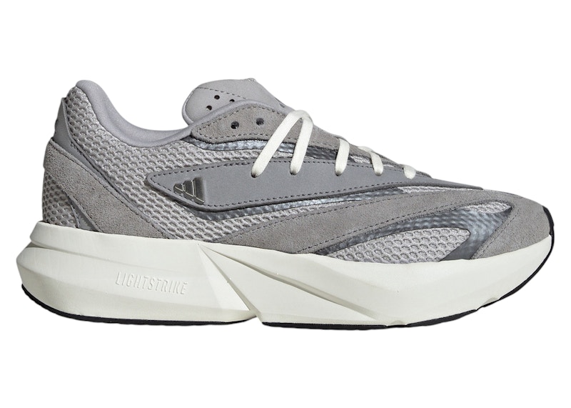 Pre-owned Adidas Originals Lightblaze (women's) Sneakers In Grey Two/grey Three/iron Metallic
