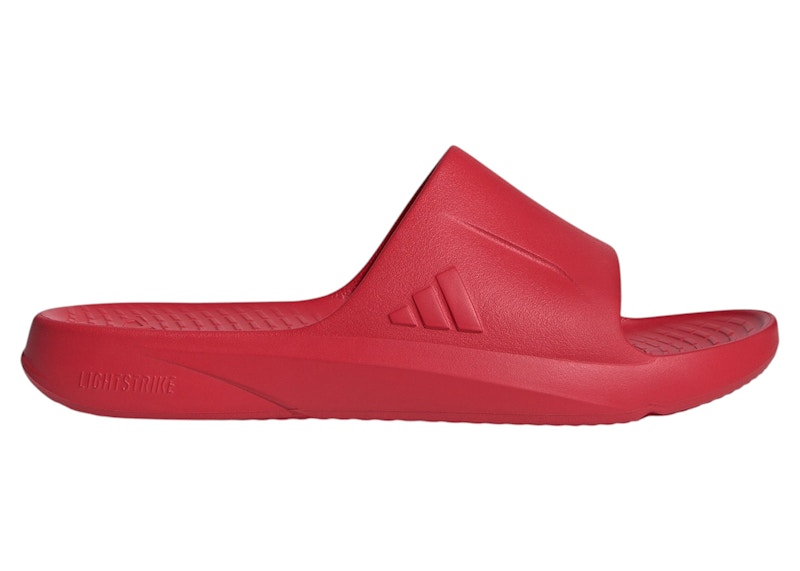 adidas Lightshift Slides Better Scarlet - JR4572