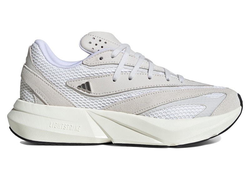 Pre-owned Adidas Originals Lightstride (women's) Sneakers In Crystal White/cloud White/grey One