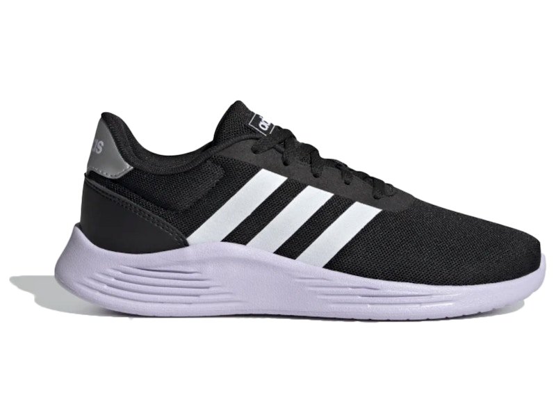 adidas Lite Racer 2.0 Core Black Purple Tint GS Kids EG6907 US