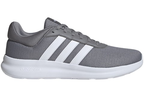 adidas Lite Racer 4.0 Grey Cloud White Men's - IE6134 - US adidas Lite Racer 4.0 Grey Cloud White Men's - IE6134 - US