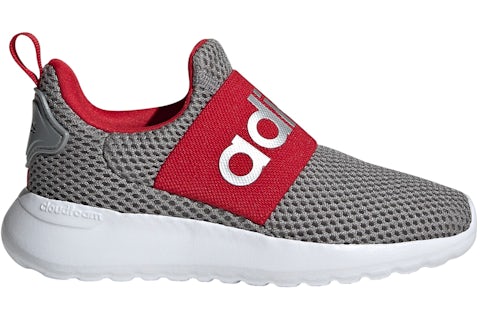 adidas Lite Racer Adapt Grey Silver Metallic Scarlet (GS