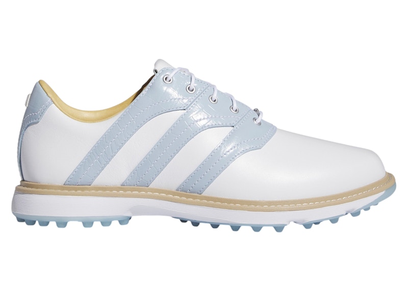adidas MC Z-Traxion Spikeless Golf Cloud White Wonder Blue Savanna - IH5150