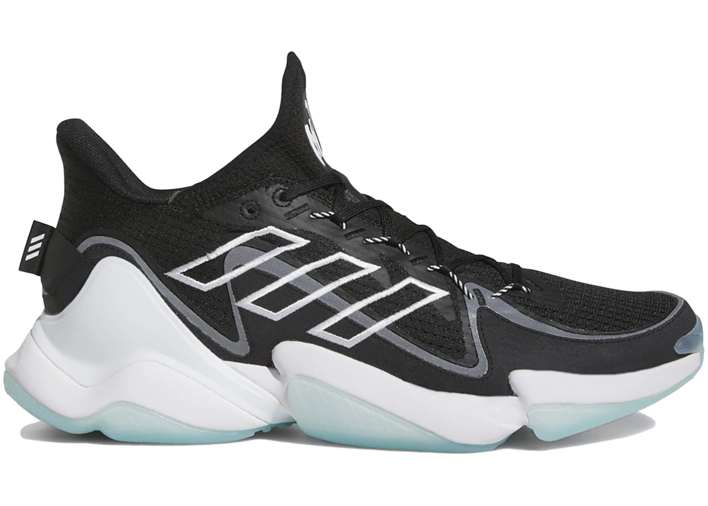 adidas Mahomes 1 Impact FLX Boost Black White Ice Men's - HQ2074 - US adidas Mahomes 1 Impact FLX Boost Black White Ice Men's - HQ2074 - US