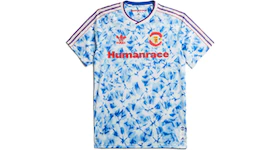 adidas Manchester United Human Race Jersey White/Bold Blue