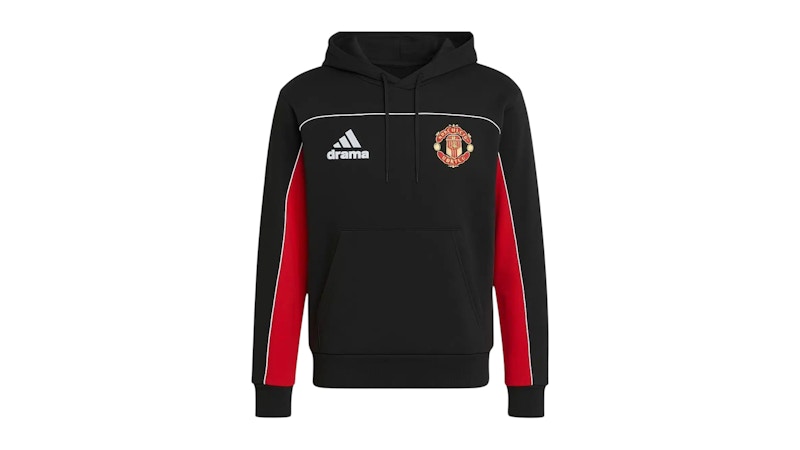 adidas Manchester United x Drama Call Hoodie Black/Red Men's - GB