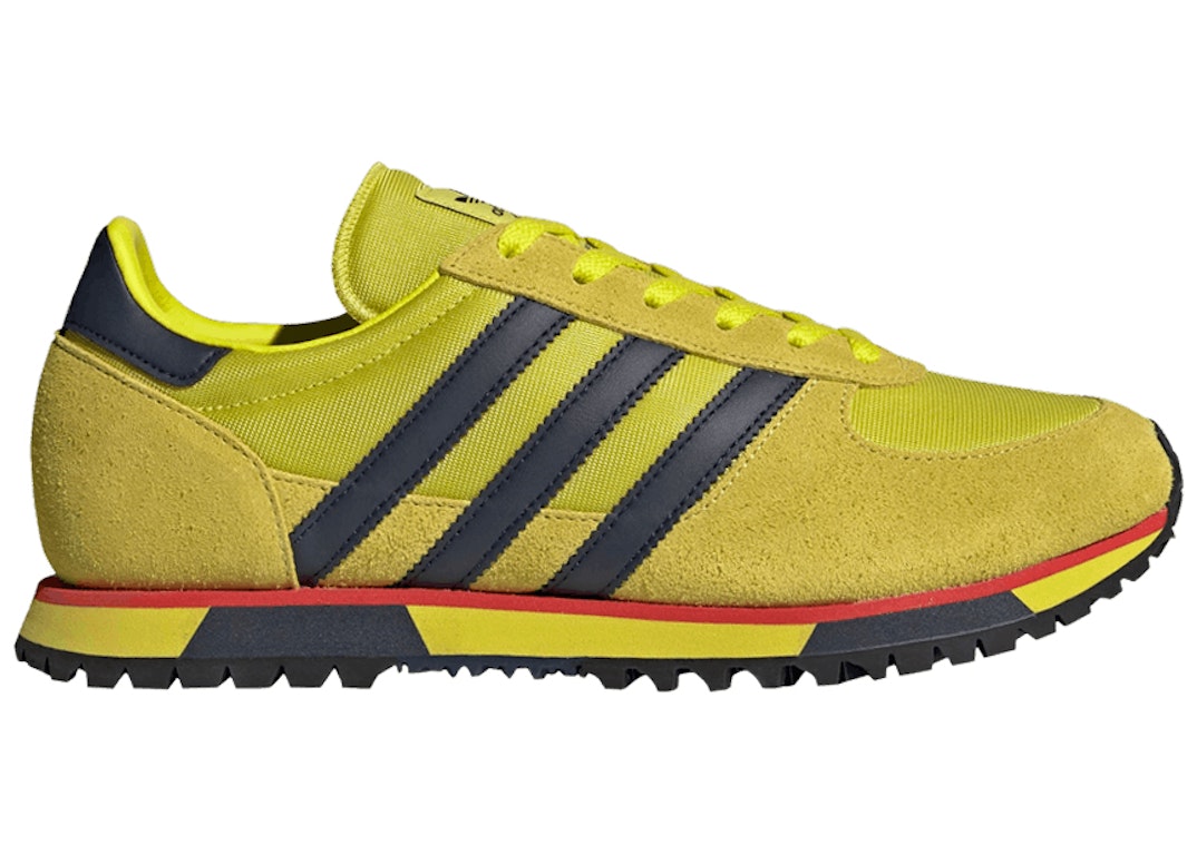 Pre-owned Adidas Originals Adidas Marathon 86 Spzl Shock Slime In Shock Slime/collegiate Navy/yellow Spice