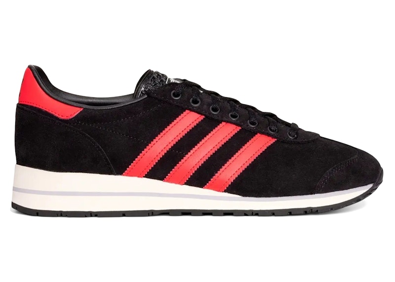 靴 adidas NOEL GALLAGHER MARATHON SPZL adidas Marathon SPZL Noel Gallagher Black Red Men's - KI9223