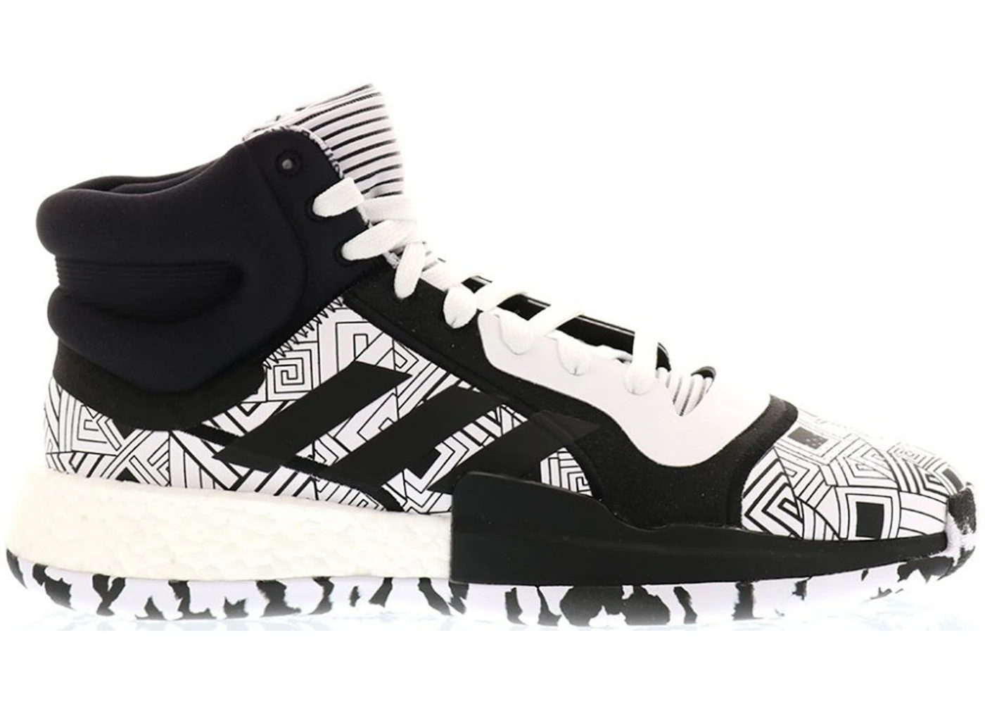 Adidas marquee 2025 boost black white