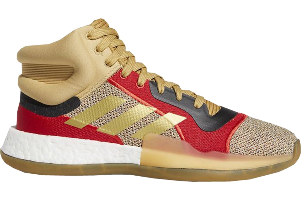 adidas Marquee Boost Gold Black Red Homme G27742 FR