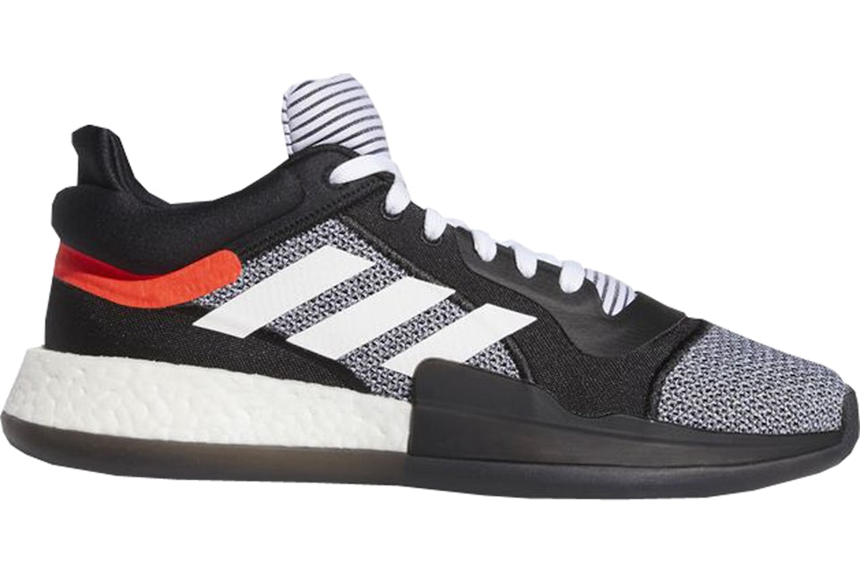 adidas Marquee Boost Low Core Black Cloud White Homme D96931 FR