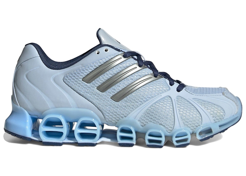 Adidas Mega Ghostride (Women's) Sneakers in Crystal Sky Blue/Tech Grey Metallic/Crew Navy