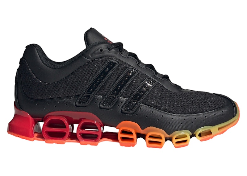 adidas Megaride Core Black Better Scarlet Solar Orange