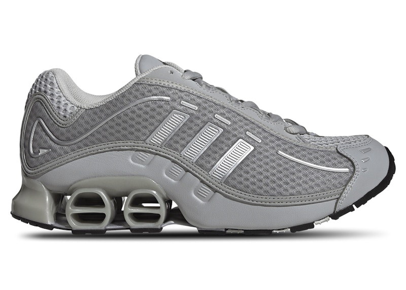 Men's Adidas Megaride O1 Grey Sneakers in Grey Two/Silver Metallic/Core Black
