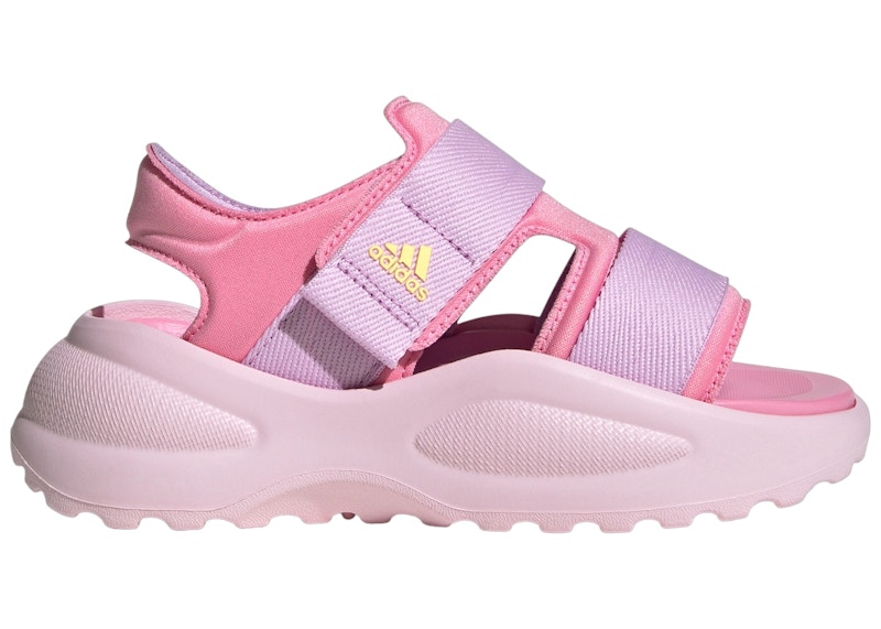 adidas Mehana Sandals Bliss Pink Spark Bliss Lilac GS ID7908 US