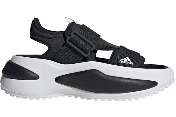 adidas Mehana Sandali Core Nero Cloud Bianco (donna)