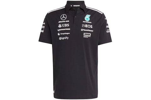 adidas Mercedes AMG Petronas Formula One Team Polo Bianco/nero