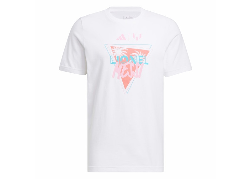 adidas Messi Tee White