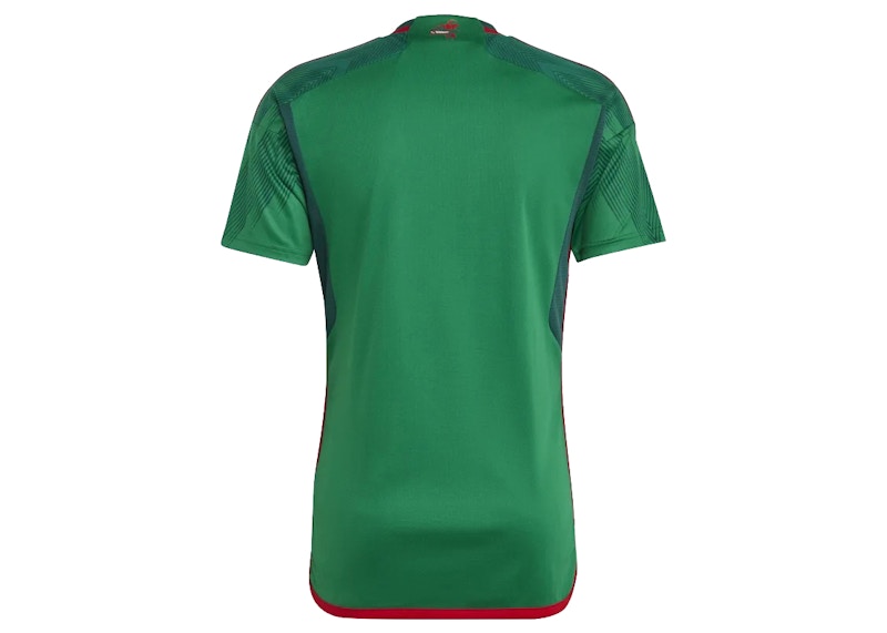 adidas Mexico 22 Away Jersey Vivid Green Collegiate Green