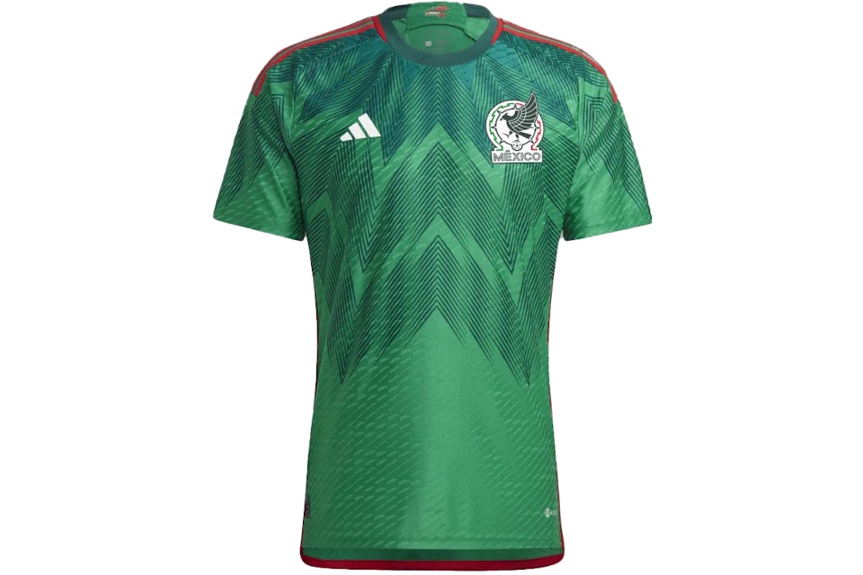 Adidas Mexico Home Jersey 22 Authentic Green / L