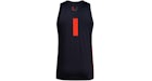 Maglia Adidas Miami Hurricanes a girocollo senza maniche Replica nera