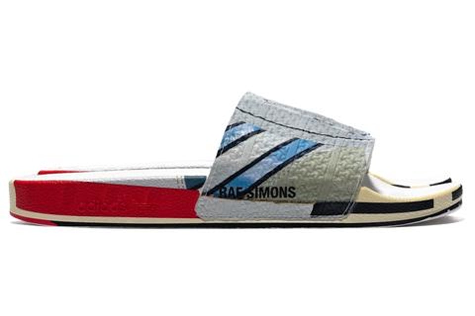 Adidas adilette sales raf simons