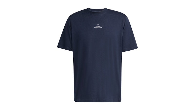 adidas T-Shirt mit Mikrologo, Legend, Tintenfarben