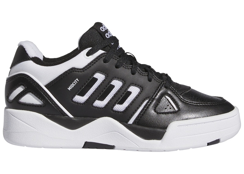 Pre-owned Adidas Originals Midcity Low Sneakers In Core Black/cloud White