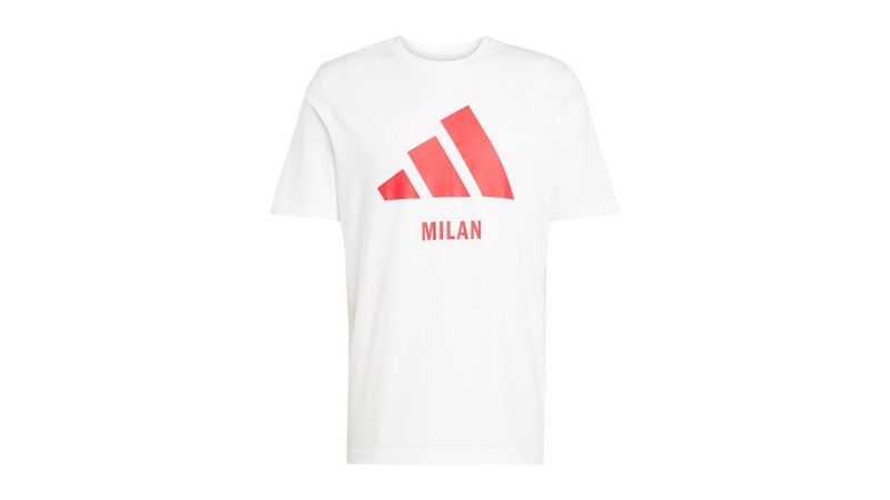 adidas AC MILAN tシャツ 2010-11 AC Milan adidas Cotton Tee - 8/10 - (M)