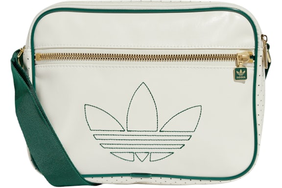 adidas Mini Airliner Bag Off White/Collegiate Green