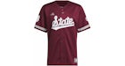 adidas Mississippi State Reverse Retro Replica Baseball Jersey Team Maroon
