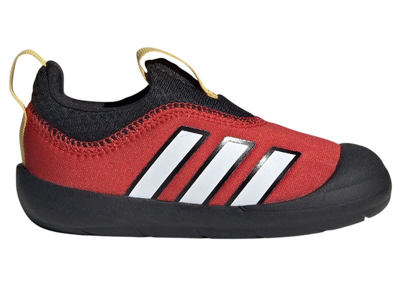 Pre-owned Adidas Originals Monofit Disney Mickey Mouse Sneakers In Collegiate Red/cloud White/core Black