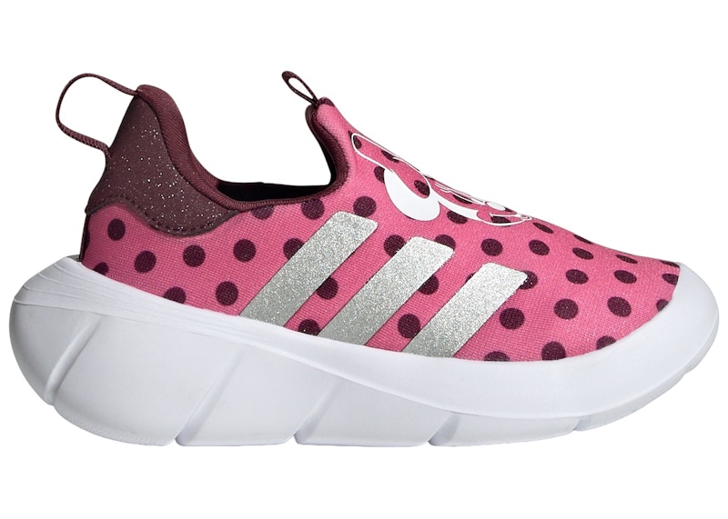 Pre-owned Adidas Originals Monofit Trainer Disney Mickey Sneakers In Pink Fusion/cloud White/maroon In Multi