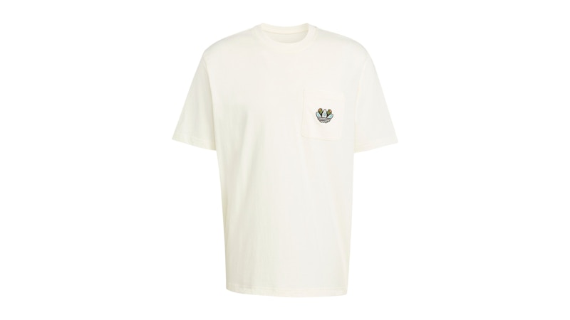 adidas Monogram Loose Tee Off White