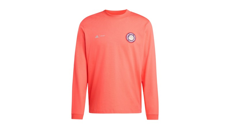 adidas Moon Boot L/S Tee Semi Lucid Red