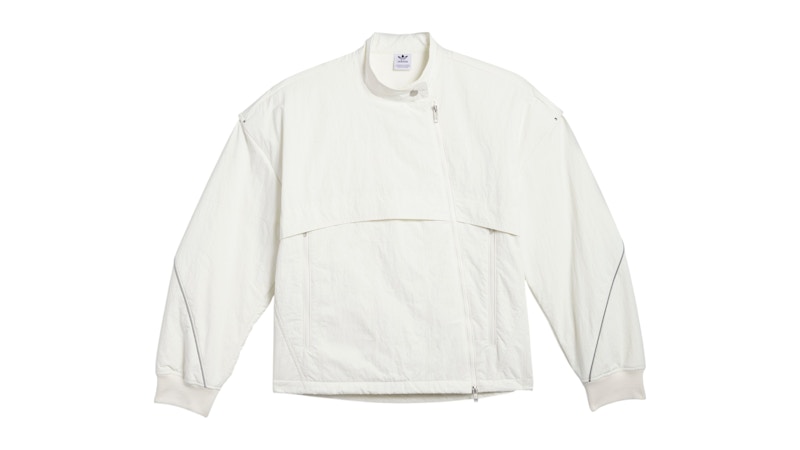 adidas Motor Ave Racer Jacket Off White