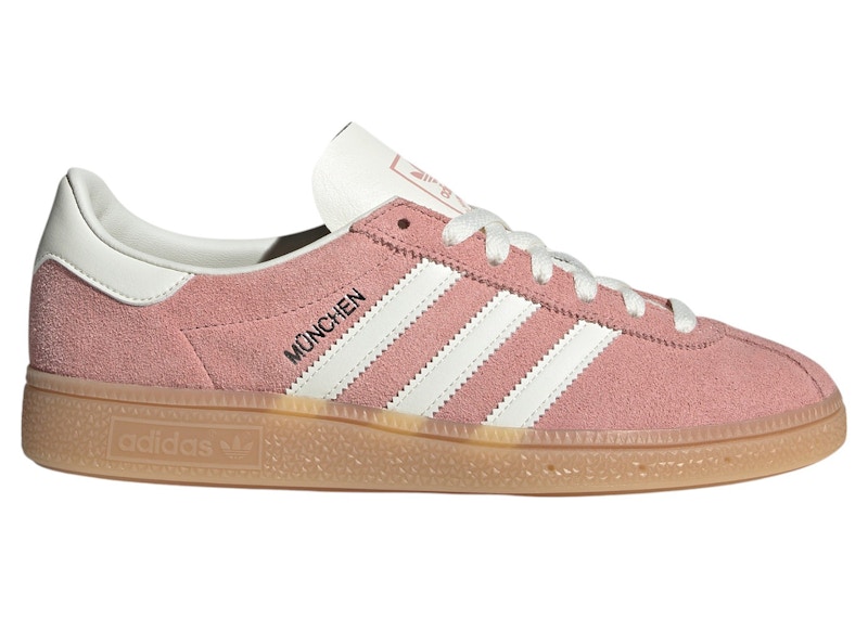 Sneakers adidas Muenchen W Wonder Mauve/ Off White/ Silver Metallic - JS3992