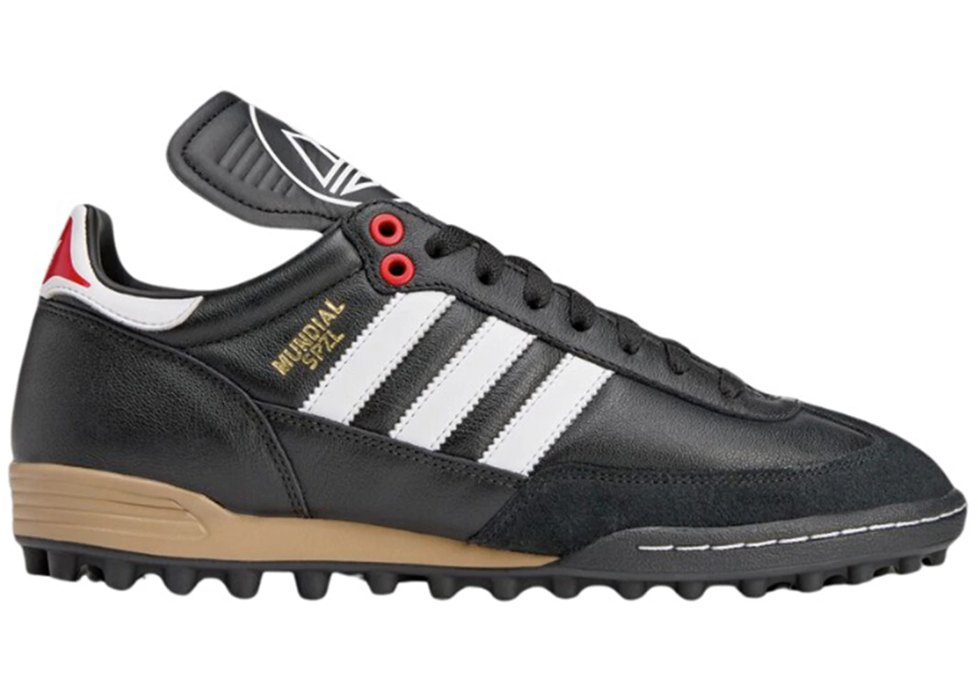 adidas Mundial Team Spezial F.C. Turf Black White Red Men's - IE9095 - US