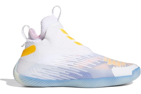 adidas N3xt L3v3l Futurenatural Eric Emanuel Blanc Bleu Jaune