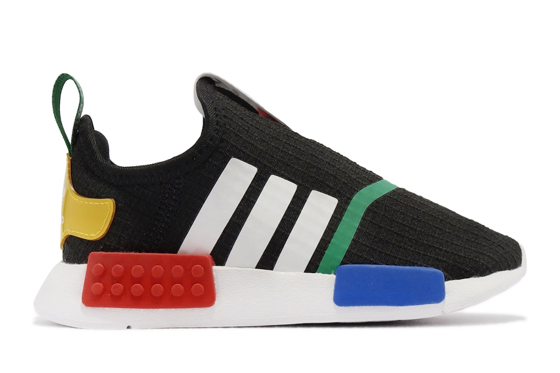 Pre-owned Adidas Originals Babies' Adidas Nmd 360 Lego Black (infants) In Core Black/cloud White/cloud White